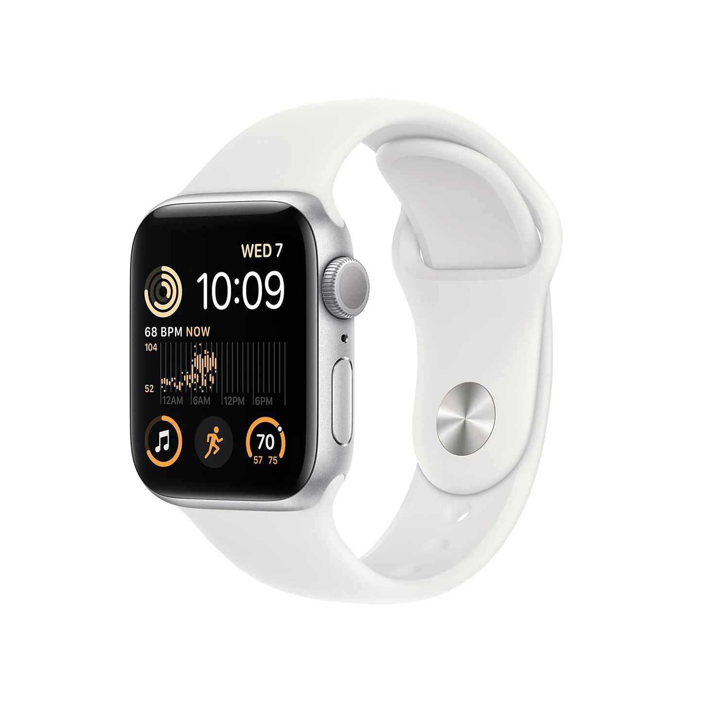Apple Watch SE (2nd Gen) GPS 40mm Fitness & Sleep Tracker, Crash Detection, Heart Rate Monitor (2022)