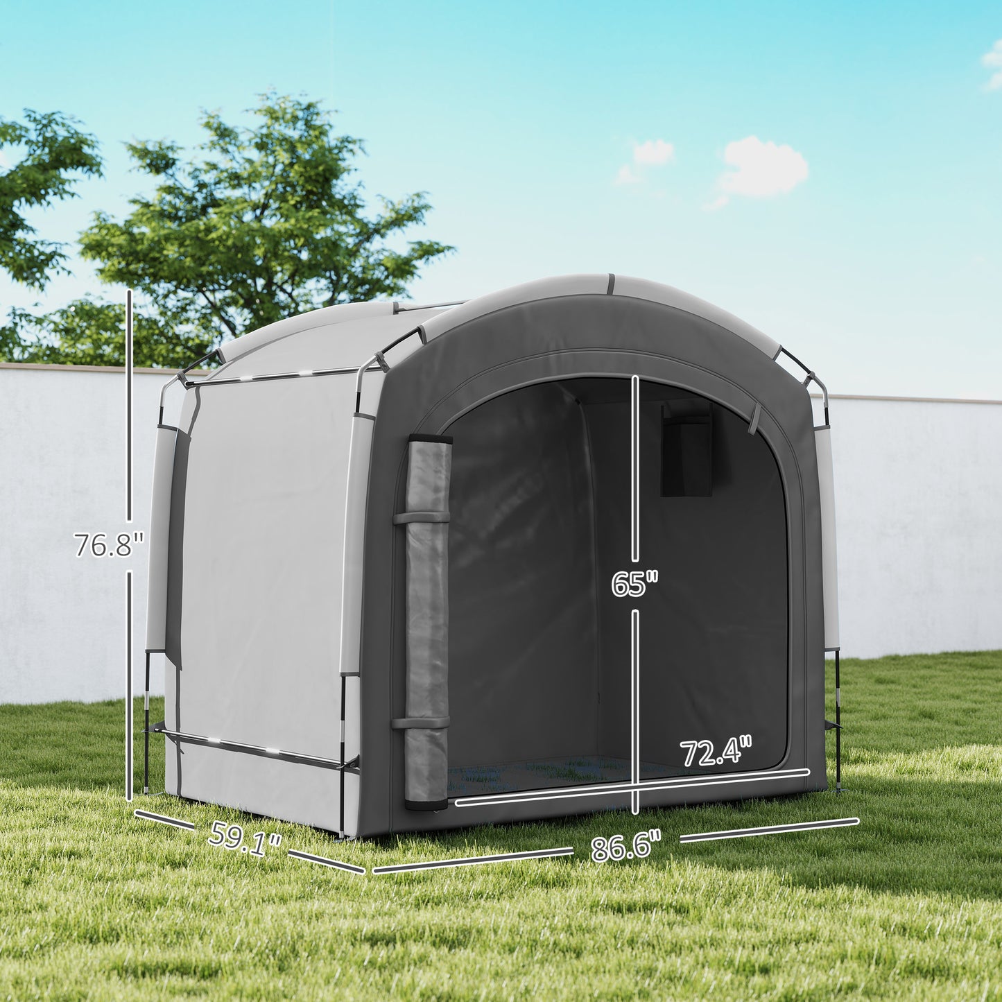 Bike Storage Shed Tent
