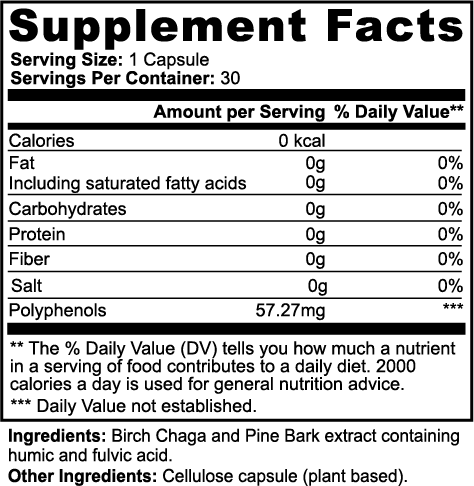 Florava Natural Gut Wellness Capsules | 30 Vegan Capsules