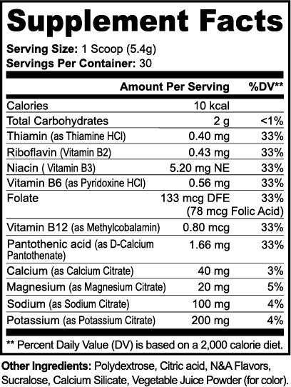 Hydravia Ma Hydration Powder Matcha |Metabolism Support Blend | 5.71 oz