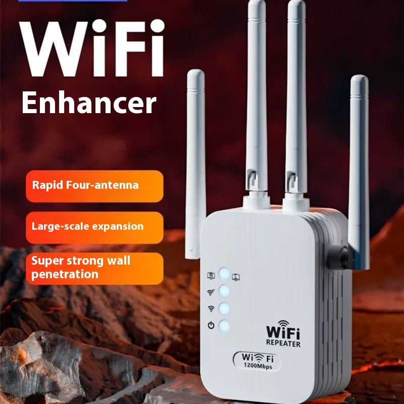 Router Dual-frequency Amplification Network Wired Network Long-distance Enhancement Expansion Supplies