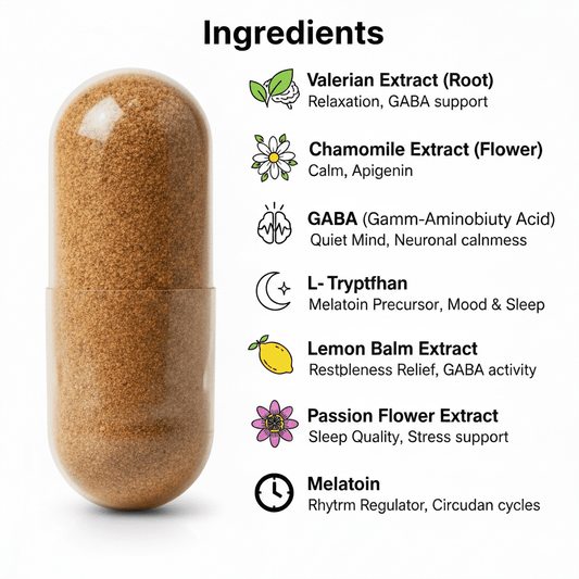 Slumbra Sleep Formula |Dietary Supplement to Support Restful Sleep | 60 Count