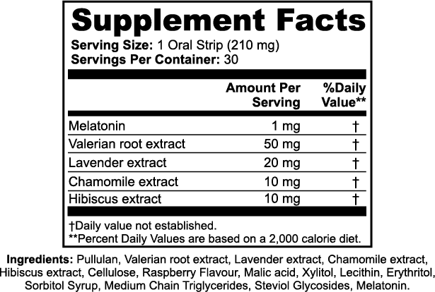 Dormiva Sleep Strips | 30 Count