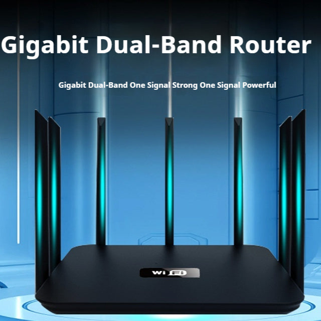 5G Dual-Band Gigabit Ultra-High-Speed Wi-Fi All-Network Router The Wall-Penetrating Gaming Monster Router