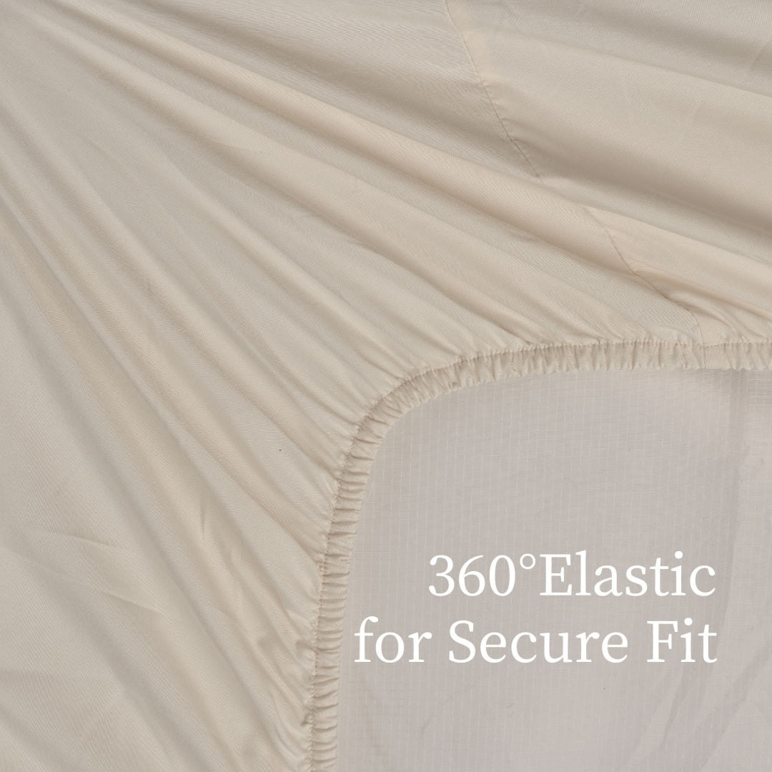 Bedding King Bed Sheets Set - 4 Piece Bedding - Brushed Microfiber - Shrinkage And Fade Resistant - Easy Care -King, White