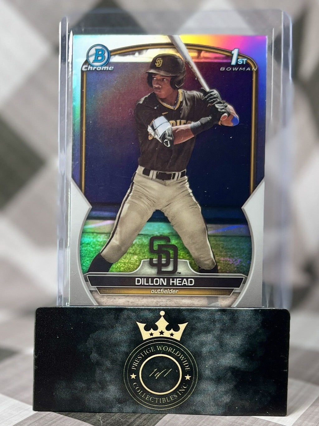 Dillon Head 2023 Bowman Draft Chrome 1st Refractor #BDC-7 San Diego