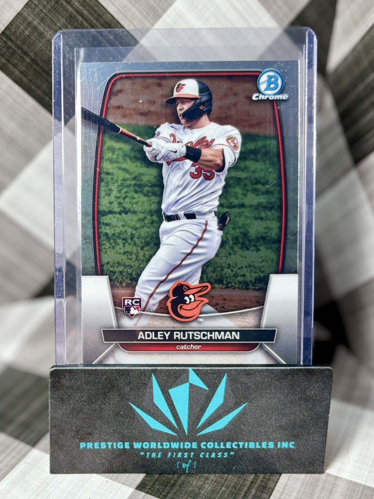 Adley Rutschman 2023 Bowman Chrome Rookie #17 Baltimore RC