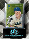 Duke Snider 2023 Topps Chrome Platinum Topps Refractor /499 #405 Los Angeles HoF
