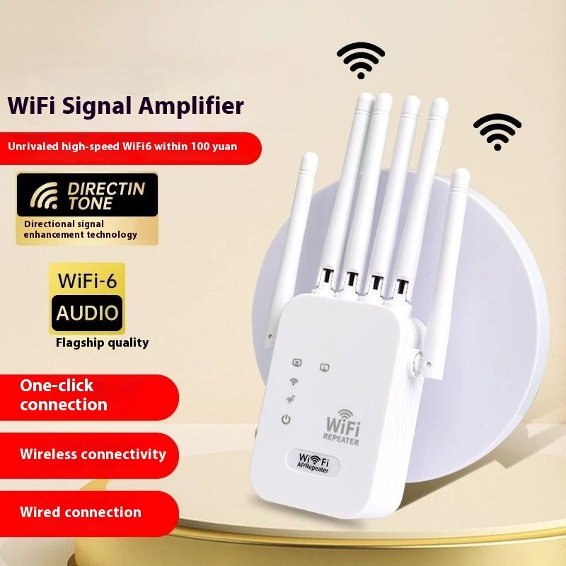 Router Dual-frequency Amplification Network Wired Network Long-distance Enhancement Expansion Supplies