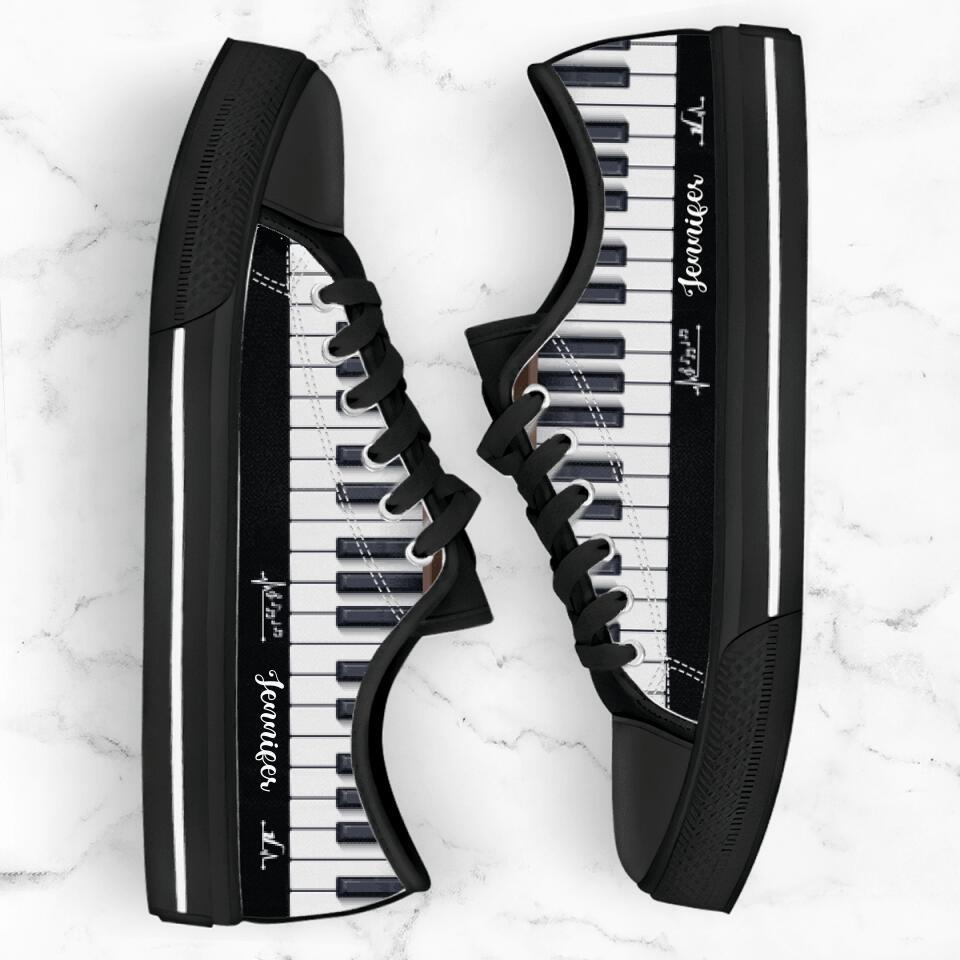 Custom Personalized Piano Sneakers - QDDRT6