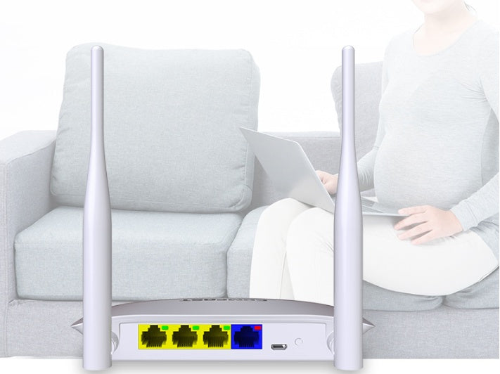 Nouveau routeur sans fil chaud WR623N double antennes routeur WiFi pour la maison de bureau intérieure