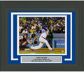 Framed Autographed/Signed Corey Seager Los Angeles LA Blue 16x20 Baseball Photo Fanatics COA
