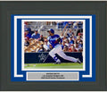 Framed Autographed/Signed Mookie Betts Los Angeles Blue 16x20 Baseball Photo Fanatics COA