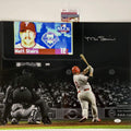 Autographed/Signed Matt Stairs Moon Shot Philadelphia 16x20 Baseball Photo JSA COA