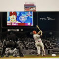 Autographed/Signed Matt Stairs Moon Shot Philadelphia 11x14 Baseball Photo JSA COA