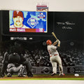 Autographed/Signed Matt Stairs 08 WSC Moon Shot Philadelphia 16x20 Baseball Photo JSA COA