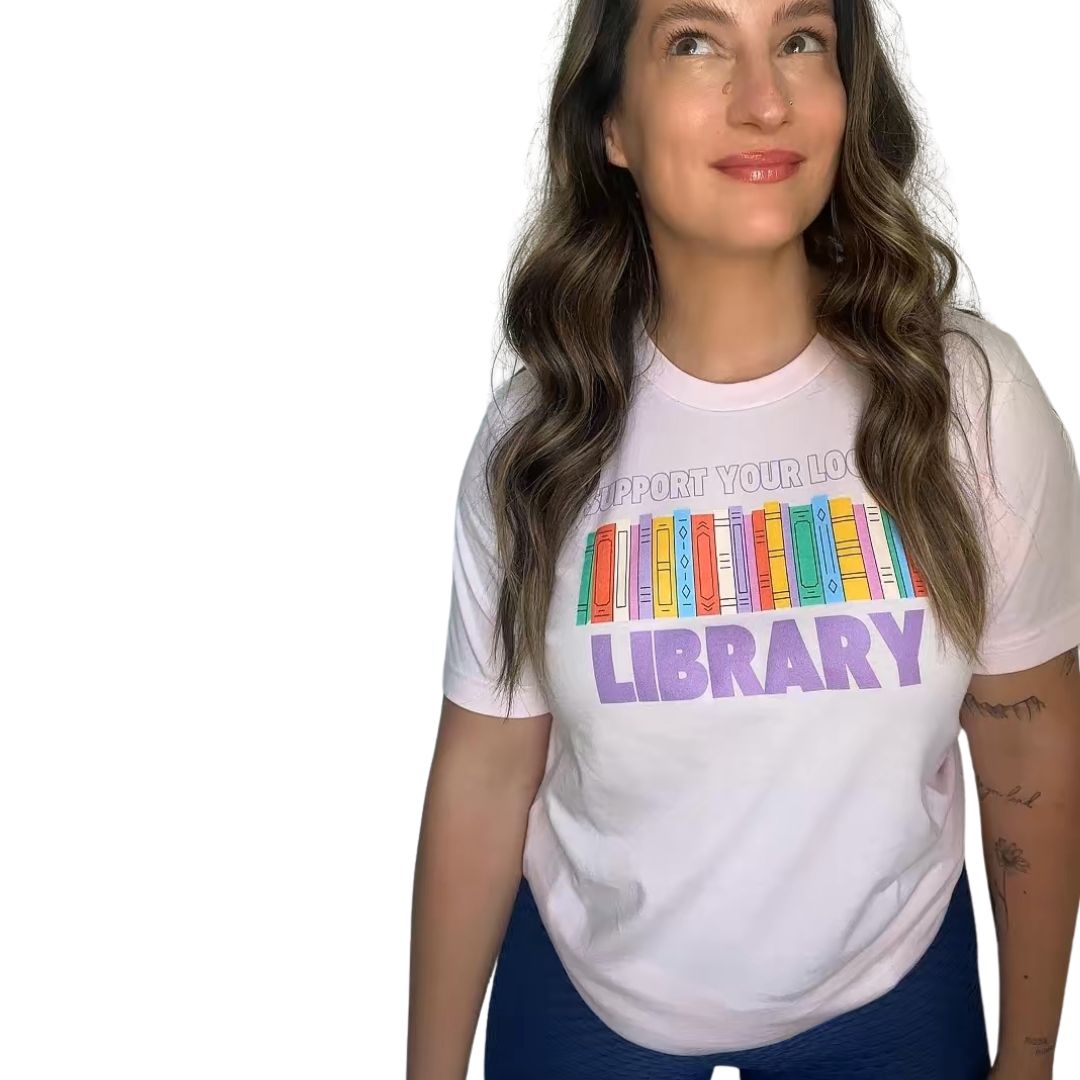Support Your Local Library Classic Tee