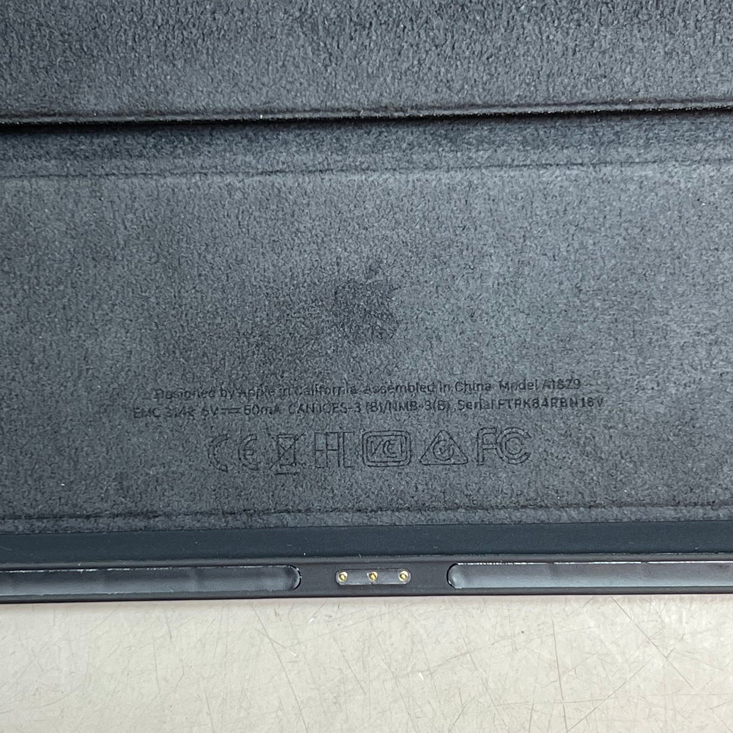 APPLE Smart Keyboard For IPad 7th-9th Generation Black MX3L2LL/A (Return)