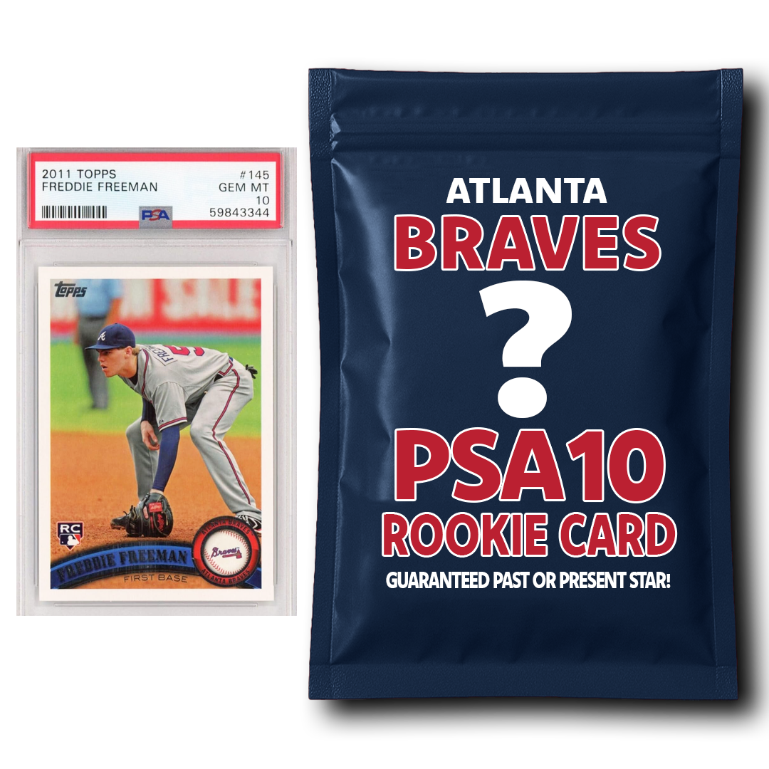 Atlanta PSA 10 Graded Rookie Card Mystery Pack