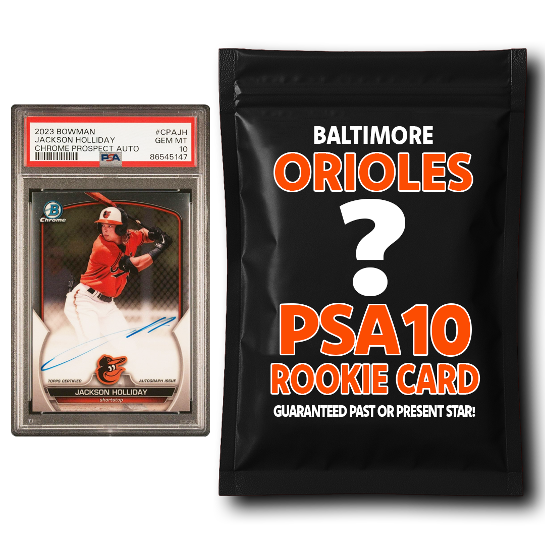 Baltimore PSA 10 Graded Rookie Card Mystery Pack