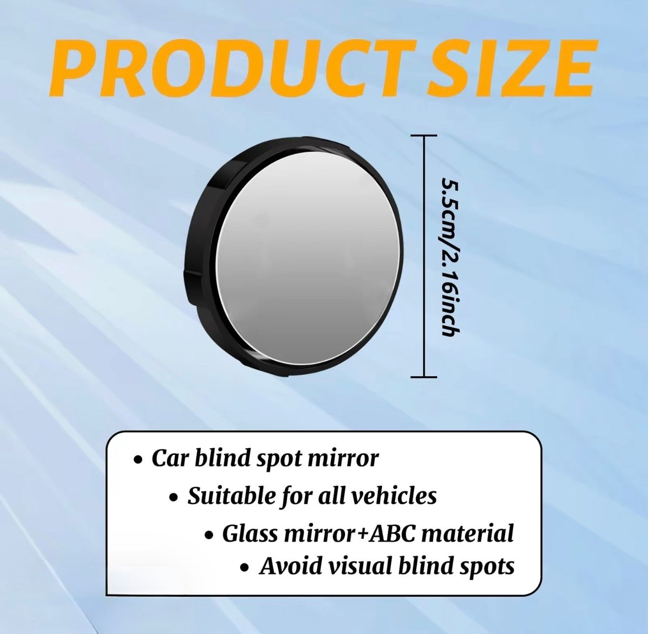 SafeAngle 360 Car Mirror