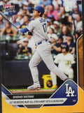 2025 Topps Now Shohei Ohtani #403 Orange Foil /25 Los Angeles Blue Card
