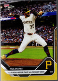 2025 Topps Now Paul Skenes #428 Gold Foil /50 Pittsburgh Baseball Card