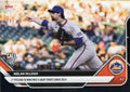 2025 Topps Now Nolan McLean #651 Black Foil /10 New York Rookie RC Baseball Card