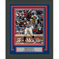 Framed Autographed/Signed Ronald Acuna Jr. Atlanta 16x20 Baseball Photo JSA COA #9