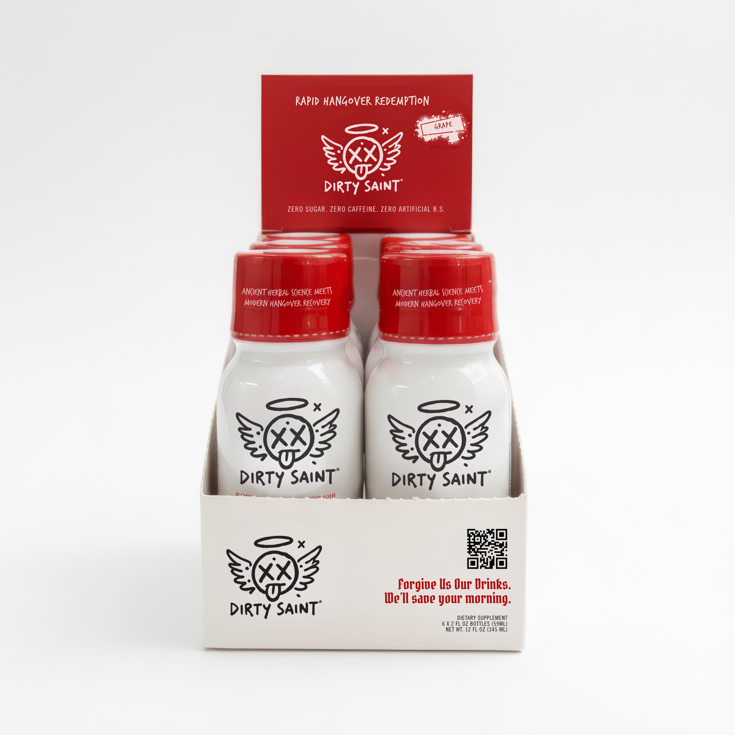 Rapid Hangover Recovery Shot in Natural Grape Flavor