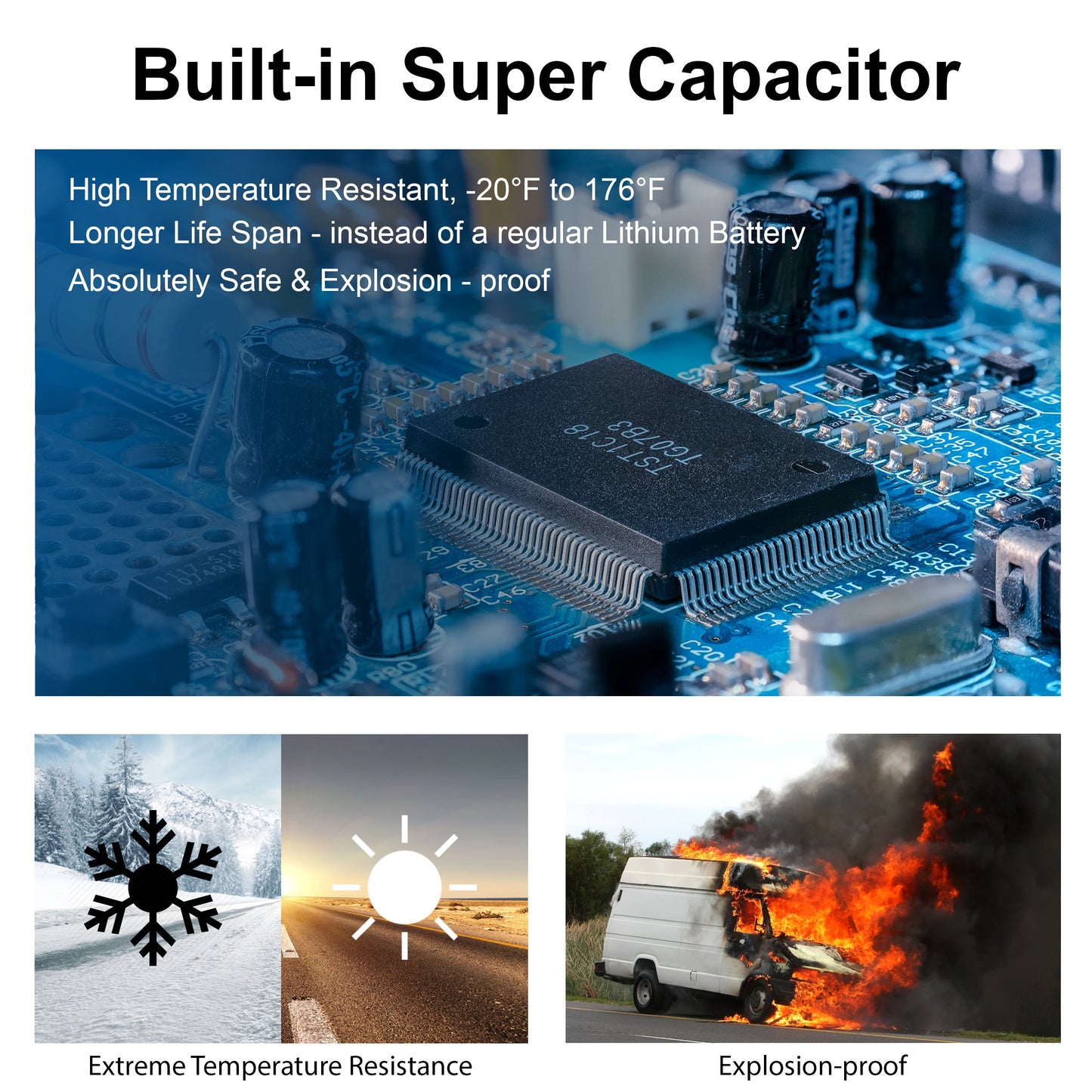 Rexing V3C Dual Camera Front and Inside Cabin Full HD 1080p Dash Cam with WiFi (Open Box)