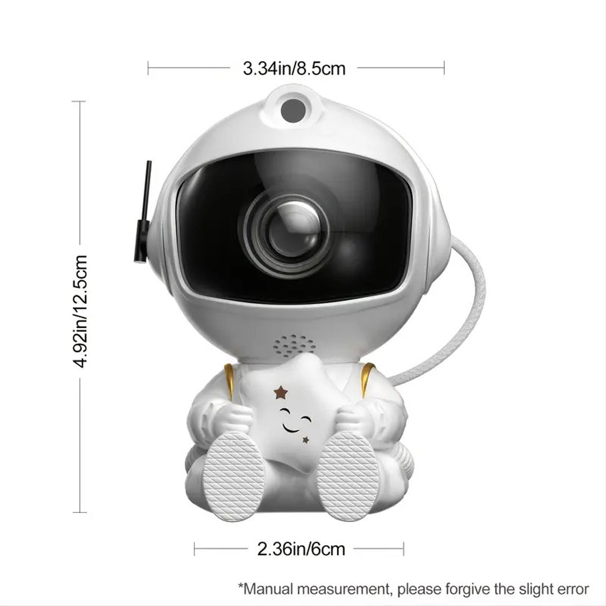 Astronaut Galaxy Projector – Star Light with Rotating Nebula