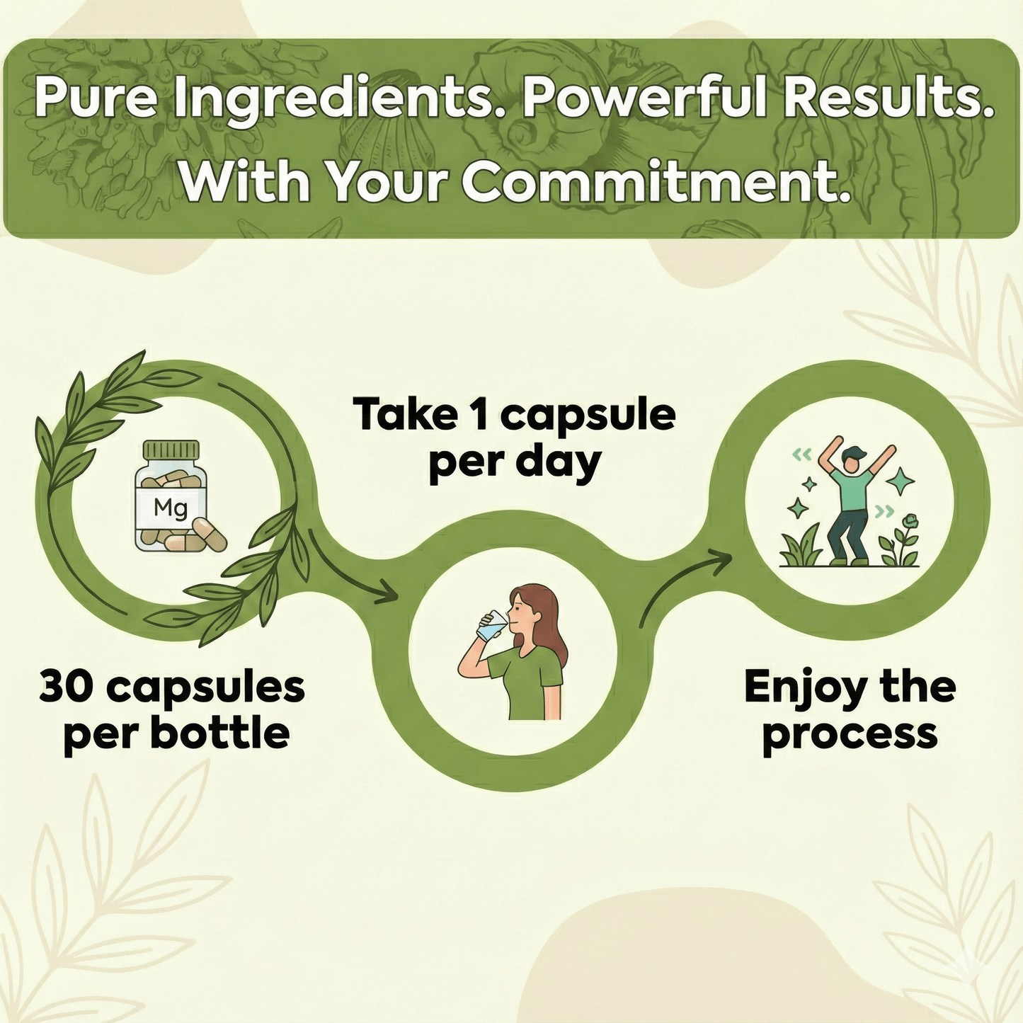 Florava Natural Gut Wellness Capsules | 30 Vegan Capsules