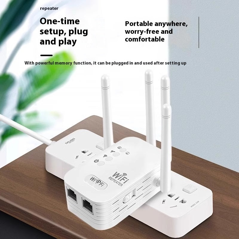 Router Dual-frequency Amplification Network Wired Network Long-distance Enhancement Expansion Supplies