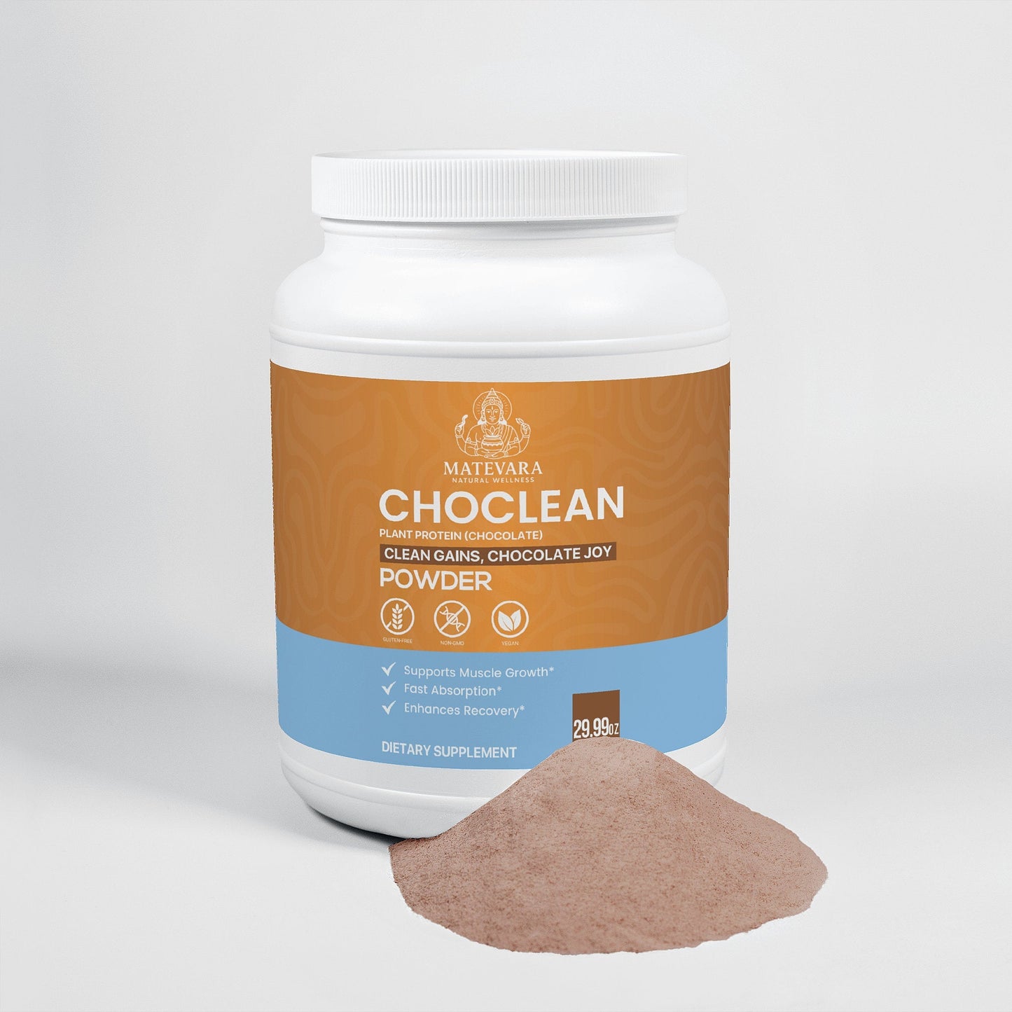 Choclean Plant Protein (Chocolate) | 29.99 oz