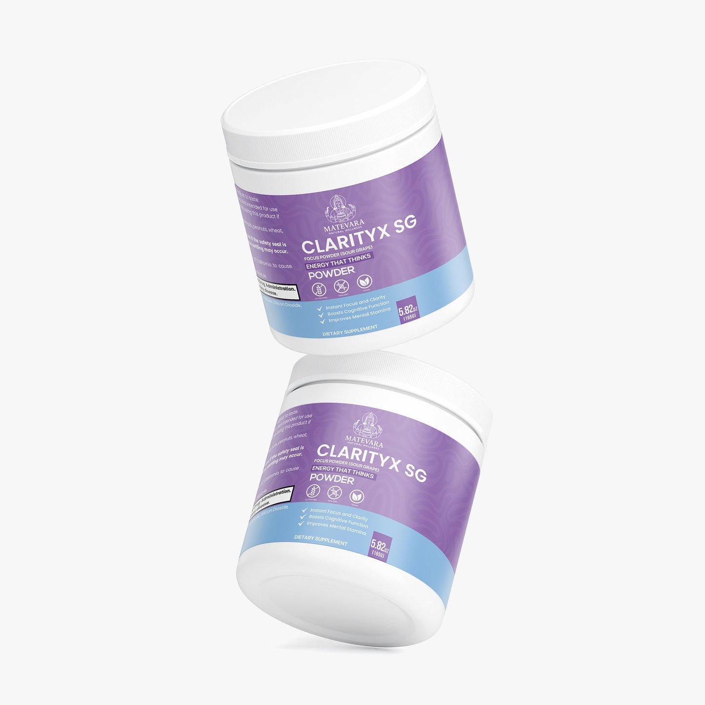 ClarityX Focus Powder (Sour Grape) | Mental Clarity and Sustained Energy