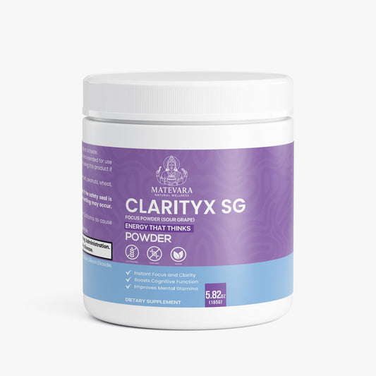 ClarityX Focus Powder (Sour Grape) | Mental Clarity and Sustained Energy