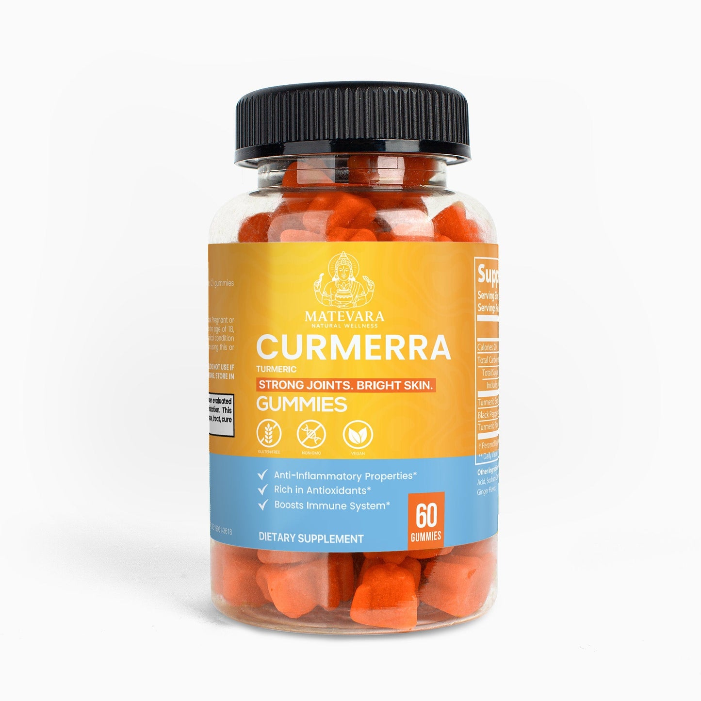Curmerra Turmeric Gummies | Joint Comfort and Mobility | 60 Count