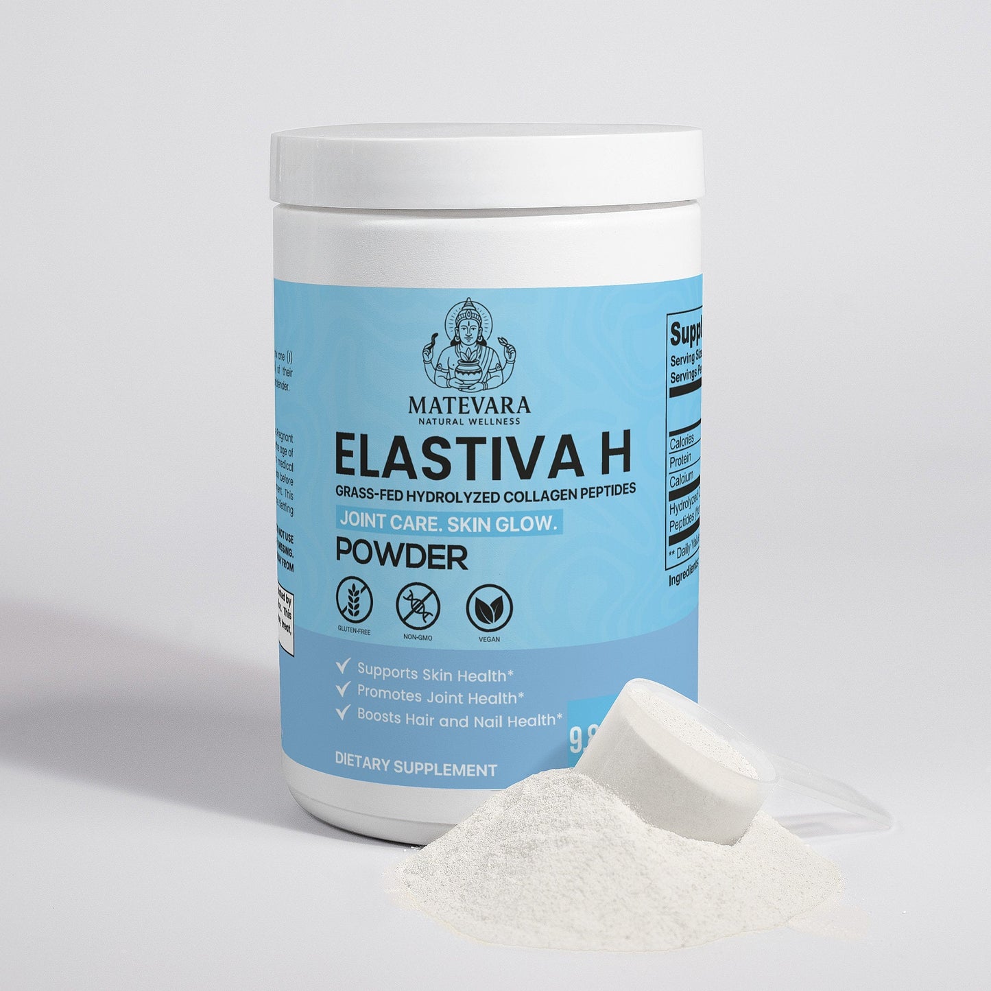 ELASTIVA-H: Grass-Fed Hydrolyzed Collagen Peptides | 280g