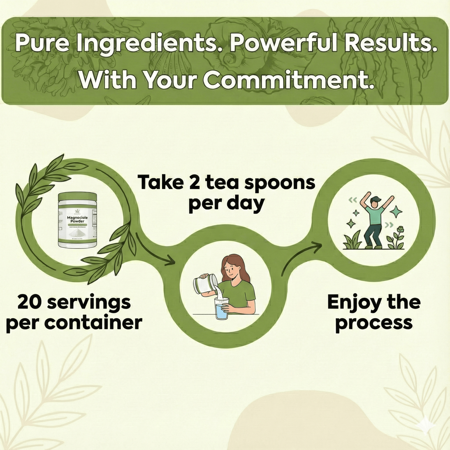 Enerza LE Energy Powder Lychee Splash | Sugar-Free Focus Support | 140g