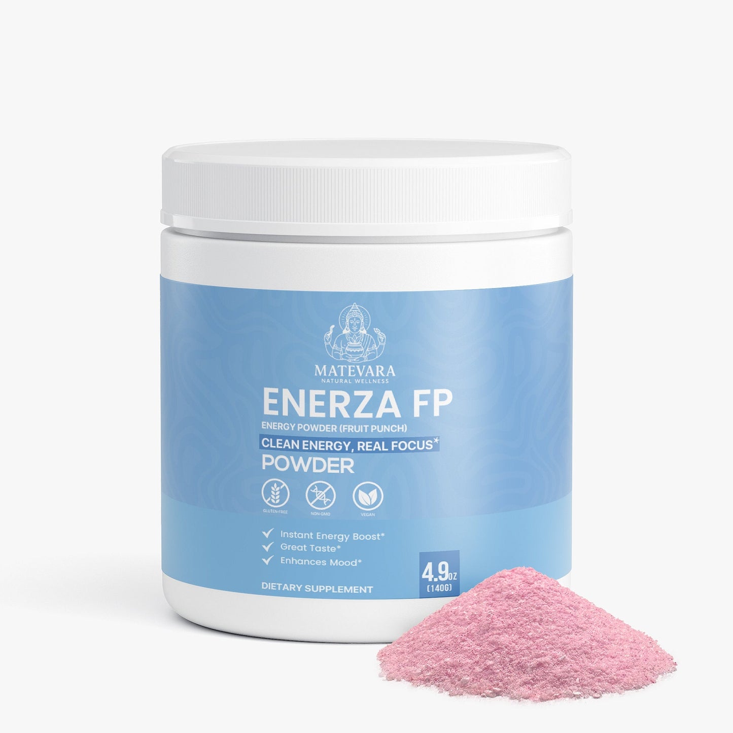 Enerza FP Energy Powder Fruit Punch | Sugar-Free| 140g