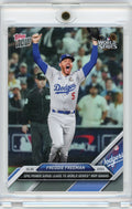 2024 Topps Now Freddie Freeman #886SP Los Angeles Baseball Card