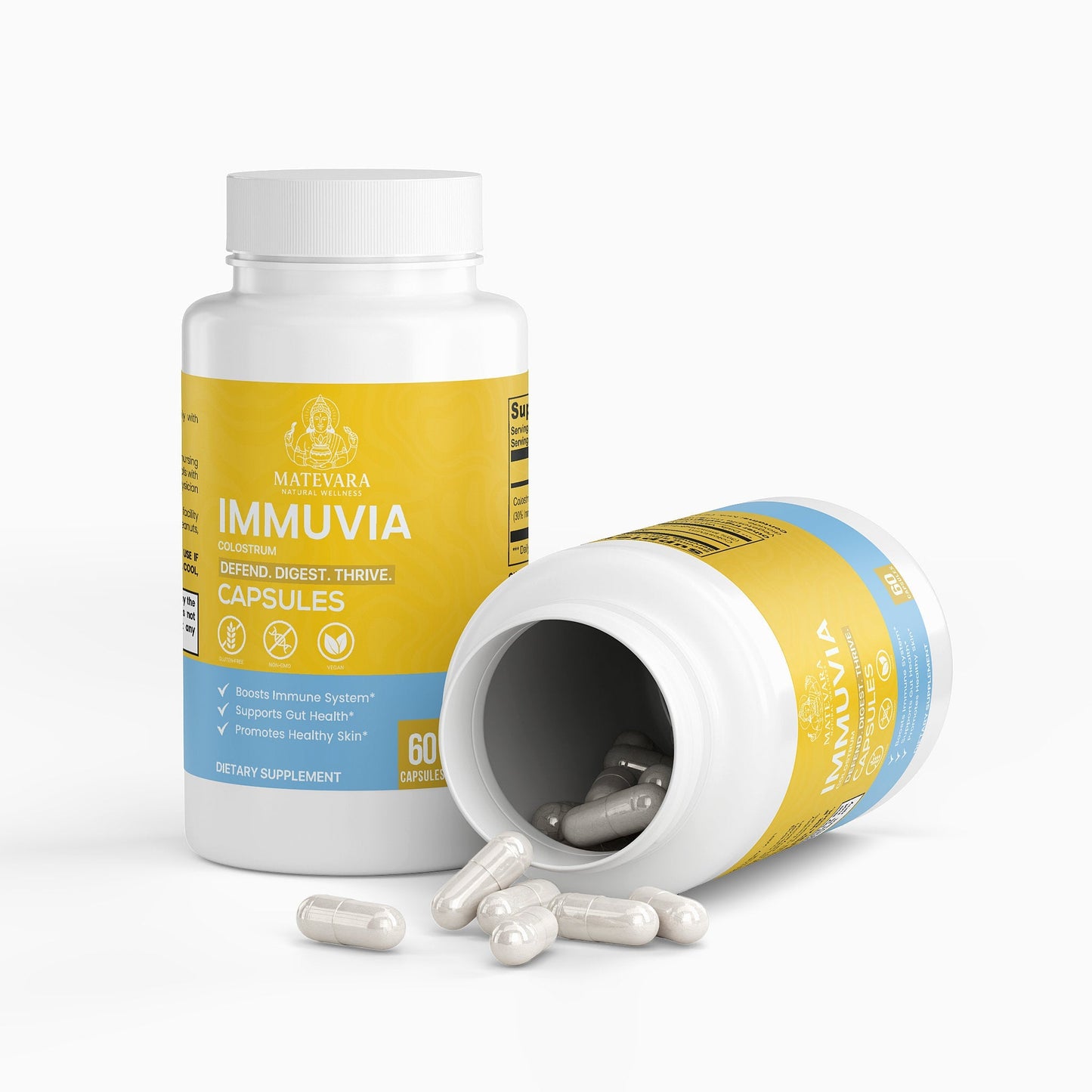 Immuvia Colostrum Capsules | 60 Capsules