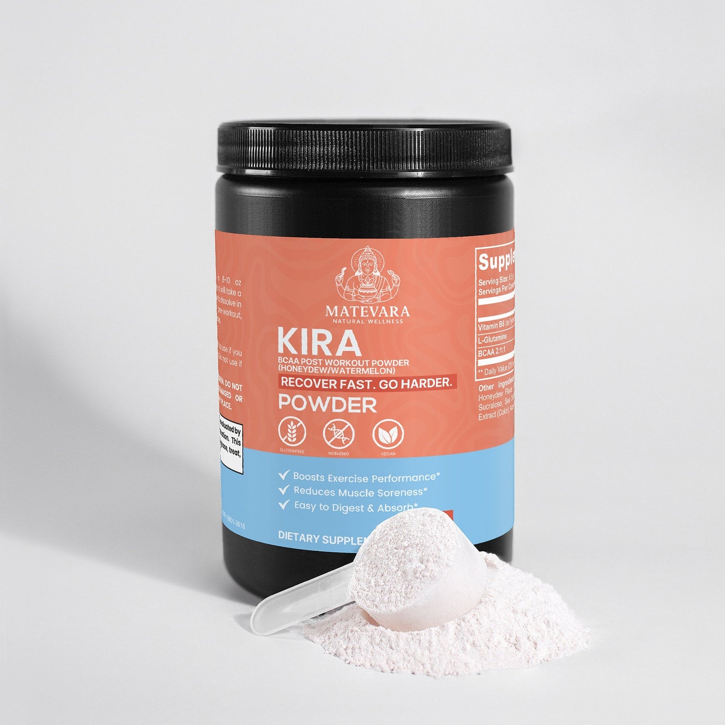 Kira BCAA Post Workout Powder |0.64 lb