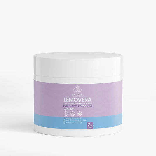 Lemovera Grass-Fed Tallow Cream | Nourishing Skin & Body Moisturizer | 2oz