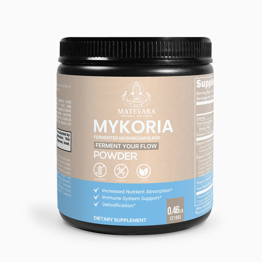 Mykoria Fermented Mushroom Powder | Dietary Supplement | 210g