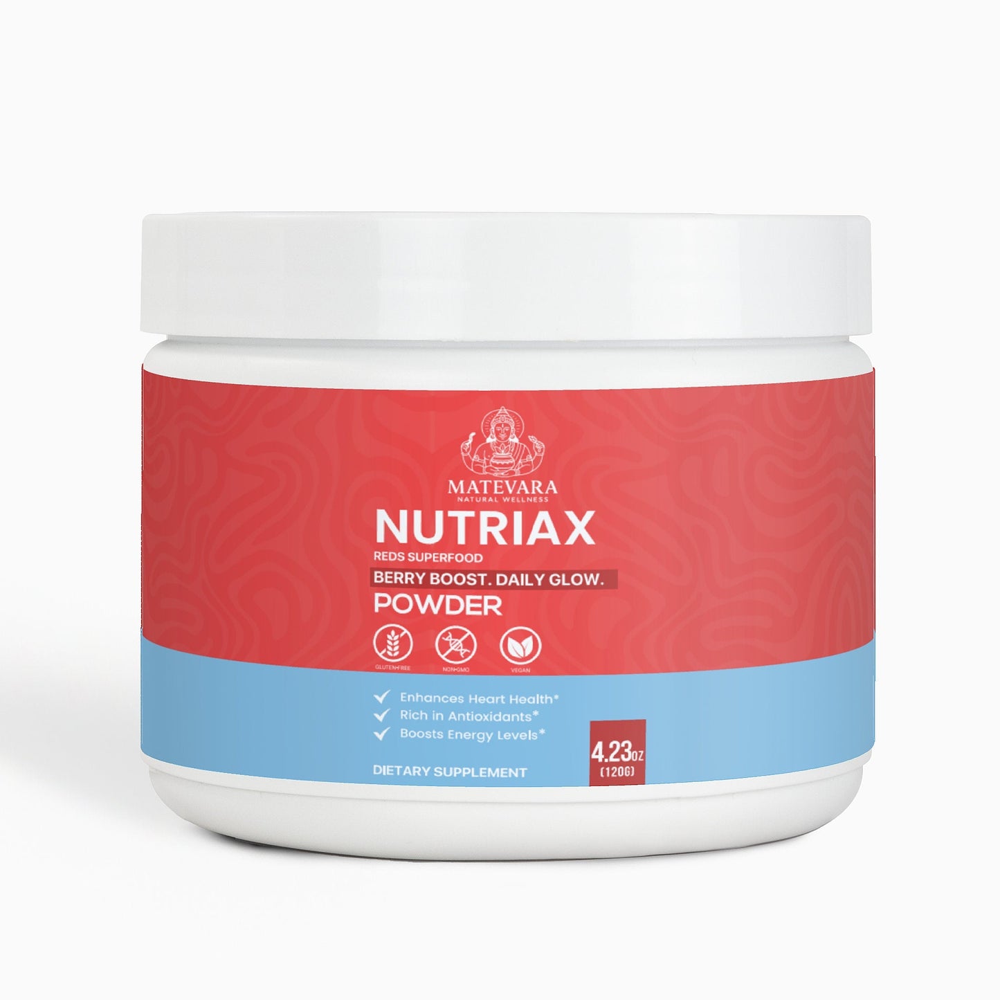Nutriax Reds Superfood | Antioxidant Powder Blend | 120g