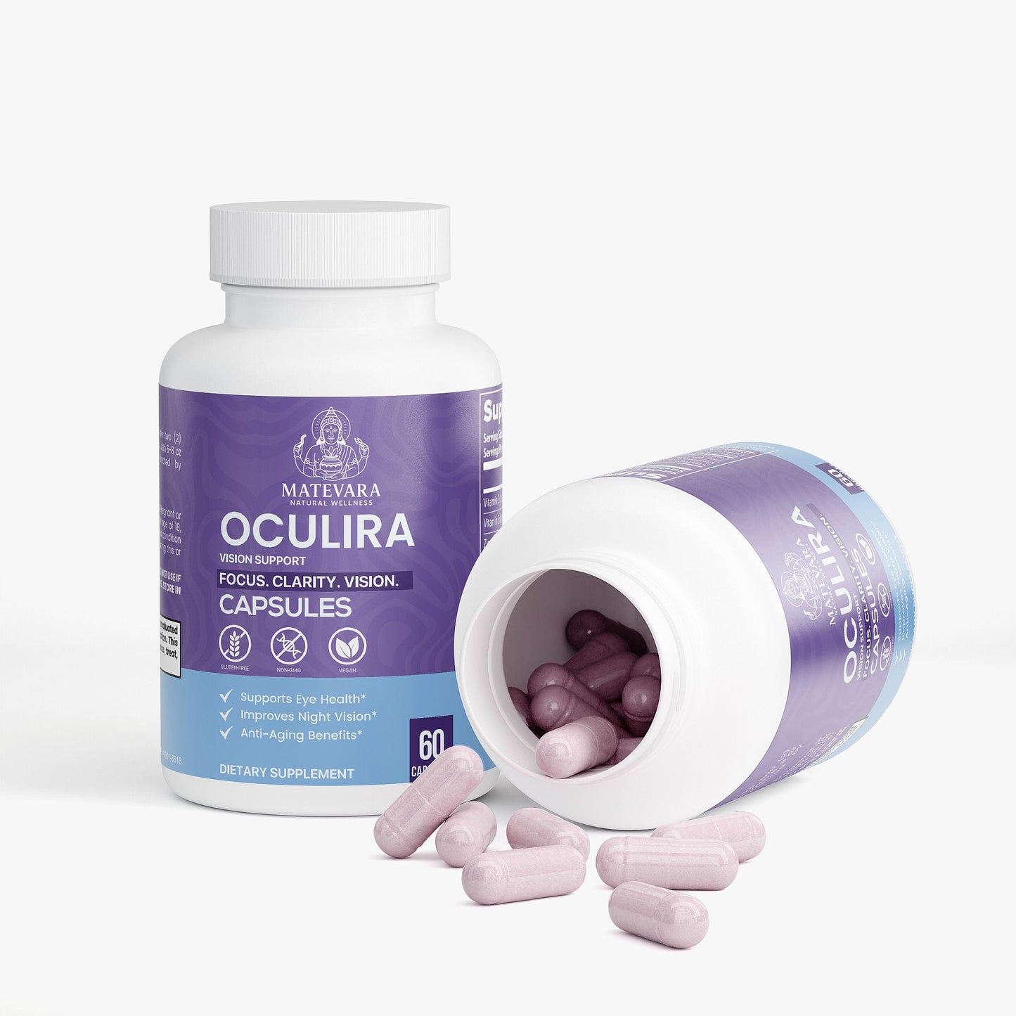 Oculira Vision Support | Eye Health Capsules | 60 Count