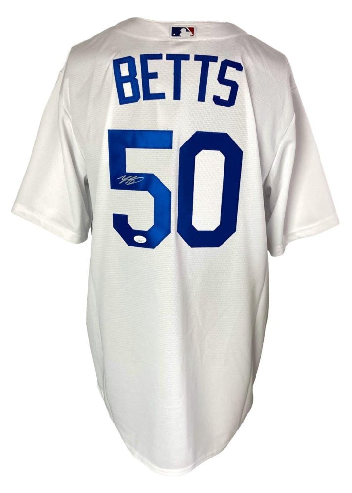 Mookie Betts Signed LA Blue Nike Jersey (JSA)