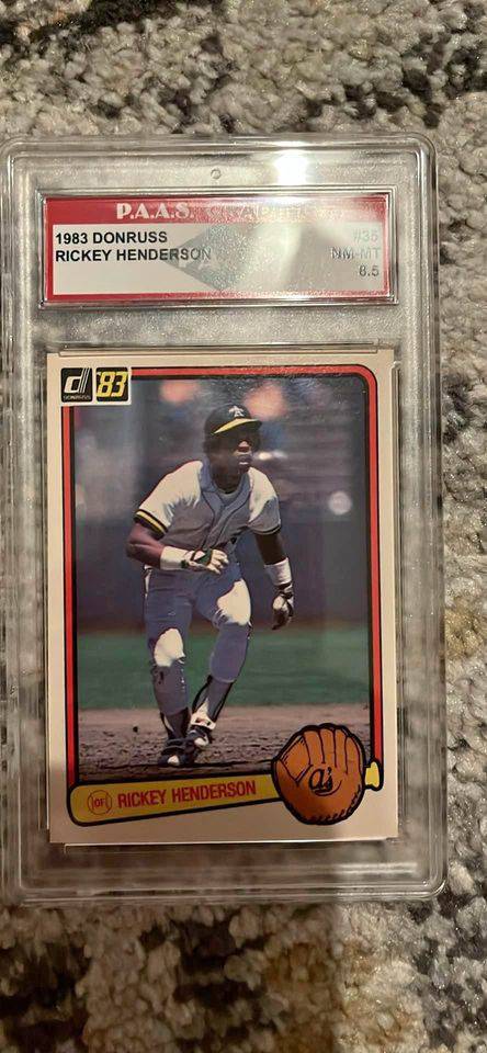 Rickey Henderson Card